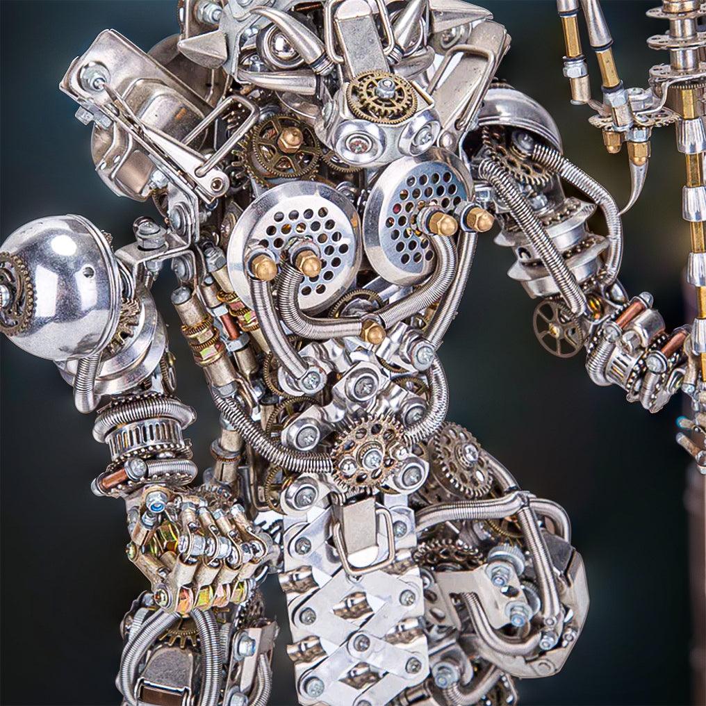 DIY 3D Metal Mechanical Minotaur Masterpiece - 3d metal puzzle by Extoril