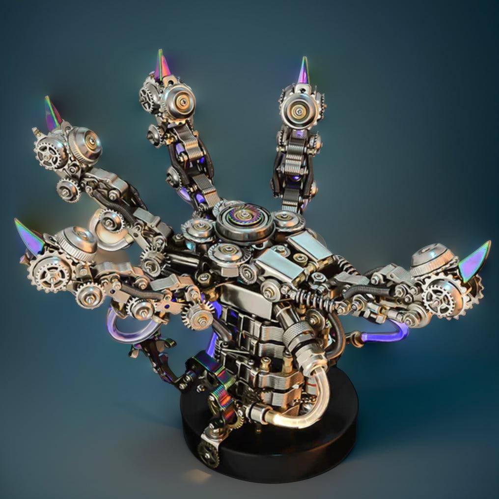 Mechanical Dragon Claw Light Masterpiece Pro - 3d metal puzzle by Extoril