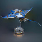 Marine Mechanical Manta Ray Creator Pro - 3d metal puzzle by Extoril