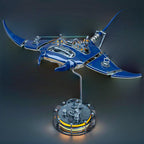 Marine Mechanical Manta Ray Creator Pro - 3d metal puzzle by Extoril