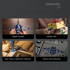 Marine Mechanical Manta Ray Creator Pro - 3d metal puzzle by Extoril
