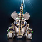 DIY 3D Metal Mechanical Puzzle Easter Mouse Assembly Animal Model Kit-525PCS - 3d metal puzzle by Extoril