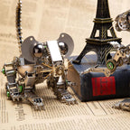 DIY 3D Metal Mechanical Puzzle Easter Mouse Assembly Animal Model Kit-525PCS - 3d metal puzzle by Extoril