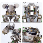 DIY 3D Metal Mechanical Puzzle Easter Mouse Assembly Animal Model Kit-525PCS - 3d metal puzzle by Extoril