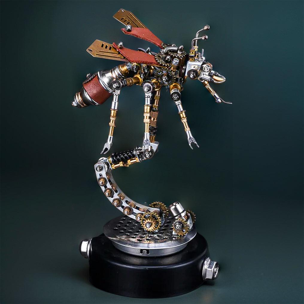 DIY 3D Metal Mechanical Puzzle Model Kit Termite with Holder - 3d metal puzzle by Extoril