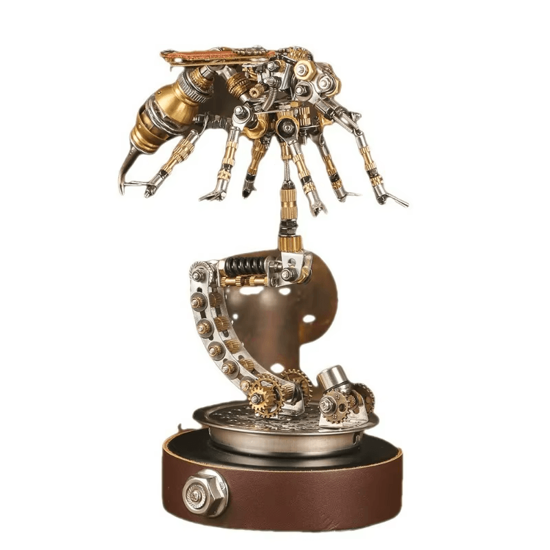 DIY 3D Metal Mechanical Puzzle Model Kit Termite with Holder - 3d metal puzzle by Extoril