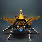 DIY 3D Metal Mechanical Rotatable Beetle Assembly Puzzle Model Kit - 3d metal puzzle by Extoril