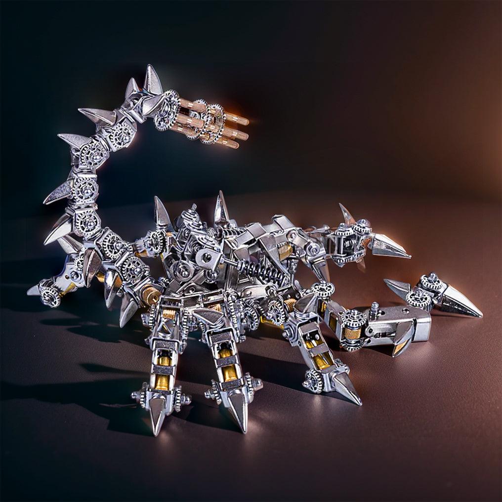 DIY 3D Metal Mechanical War Scorpion Puzzle Model Assembly Kit - 3d metal puzzle by Extoril