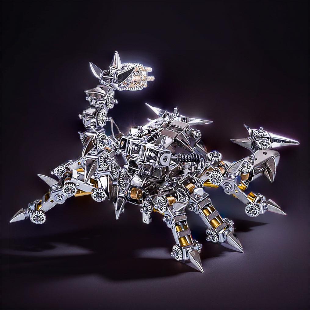 DIY 3D Metal Mechanical War Scorpion Puzzle Model Assembly Kit - 3d metal puzzle by Extoril