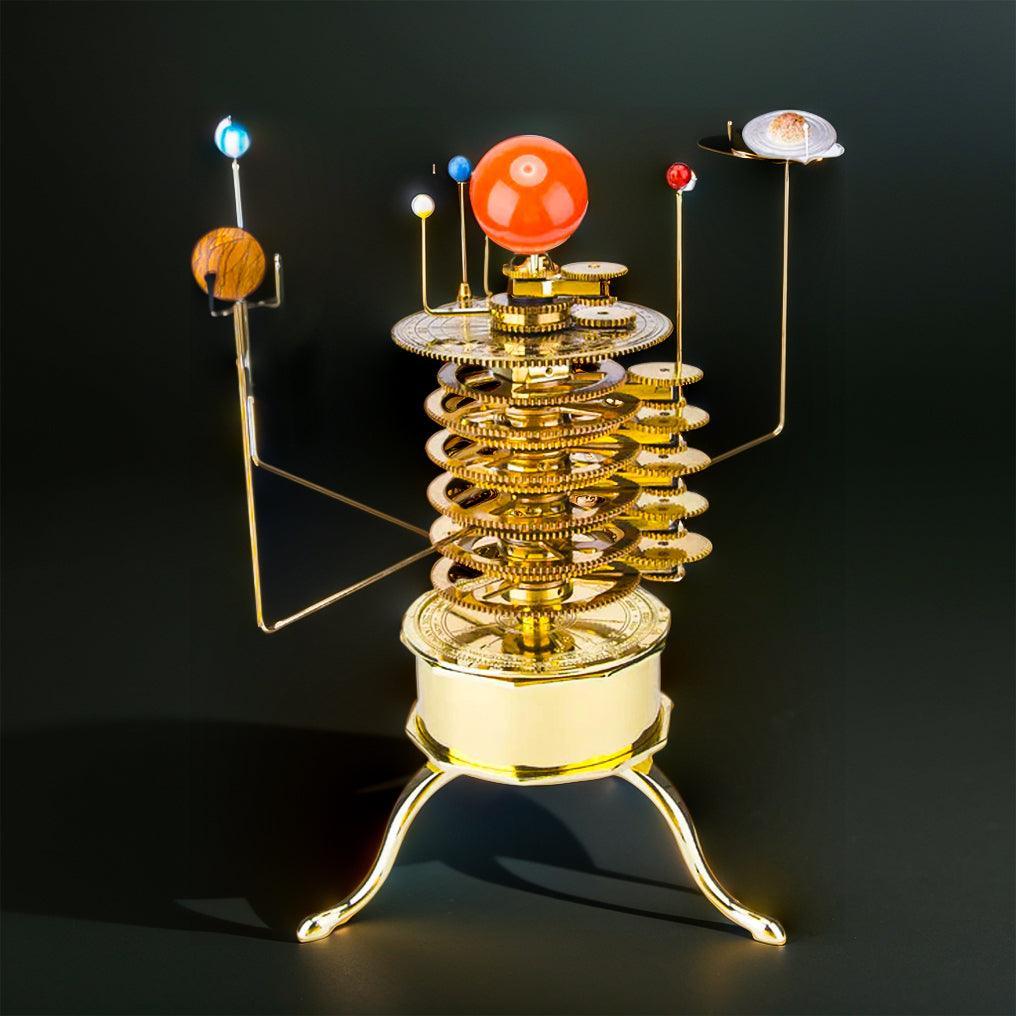 DIY 3D Metal Orrery Solar System Eight Planet Model Kit - 200Pcs - 3d metal puzzle by Extoril