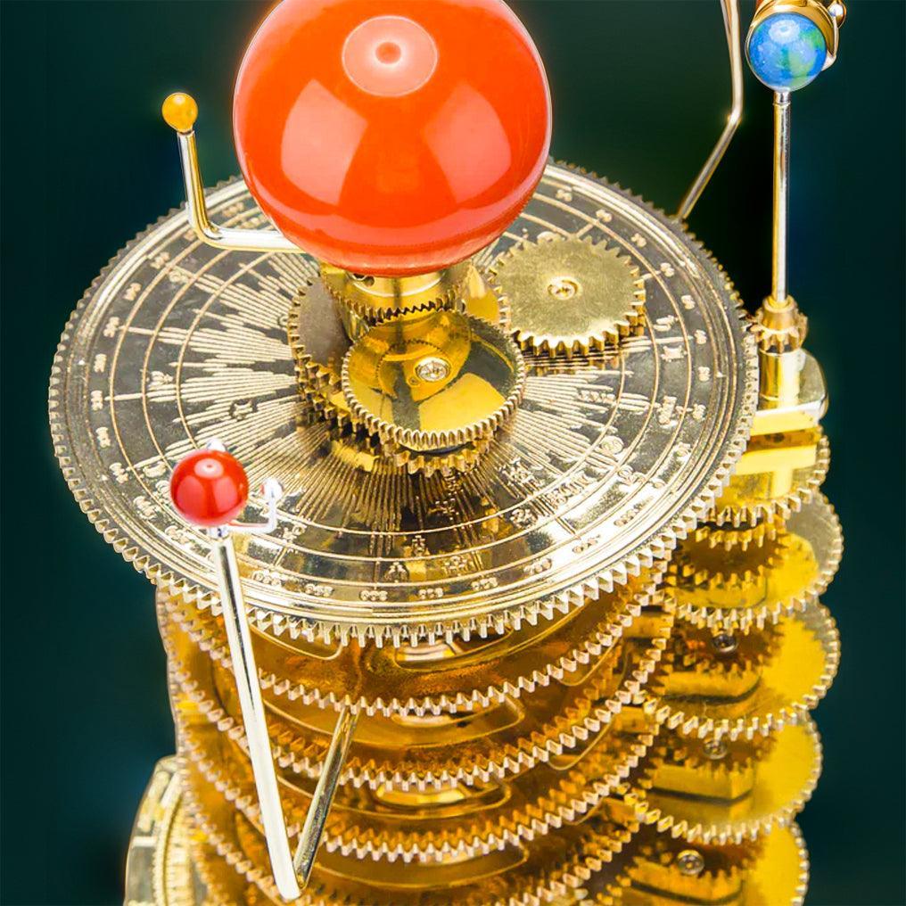 DIY 3D Metal Orrery Solar System Eight Planet Model Kit - 200Pcs - 3d metal puzzle by Extoril