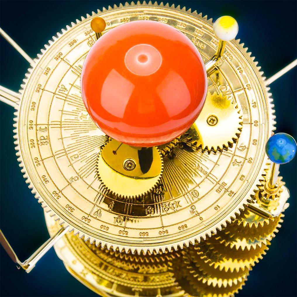 Celestial Explorer Mechanical Orrery - 3D Wooden Puzzle by Extoril