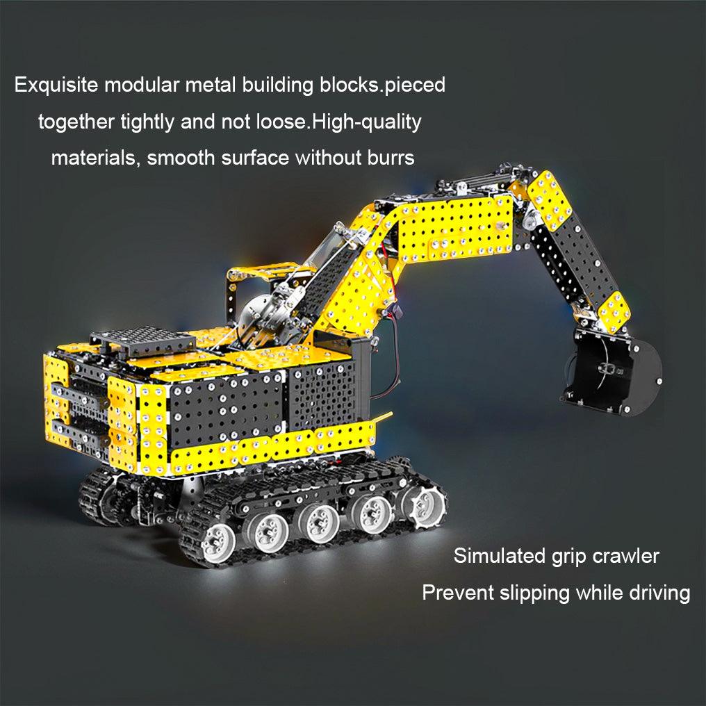 Remote Control Metal Excavator 3D Puzzle - Robotic by Extoril