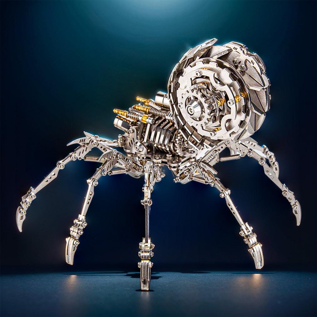 DIY 3D Metal Spider Puzzle Model Kit Games Creative Gift-203Pcs - 3d metal puzzle by Extoril