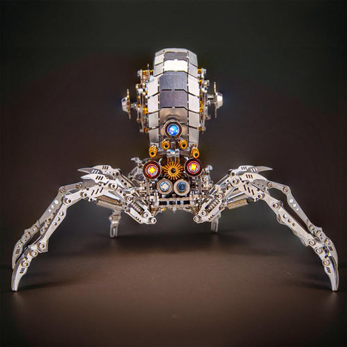 DIY 3D Metal Spider Puzzle Model Kit Games Creative Gift-203Pcs - 3d metal puzzle by Extoril