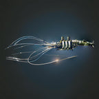 Steampunk Oceanic Legend Squid Assembler - 3d metal puzzle by Extoril