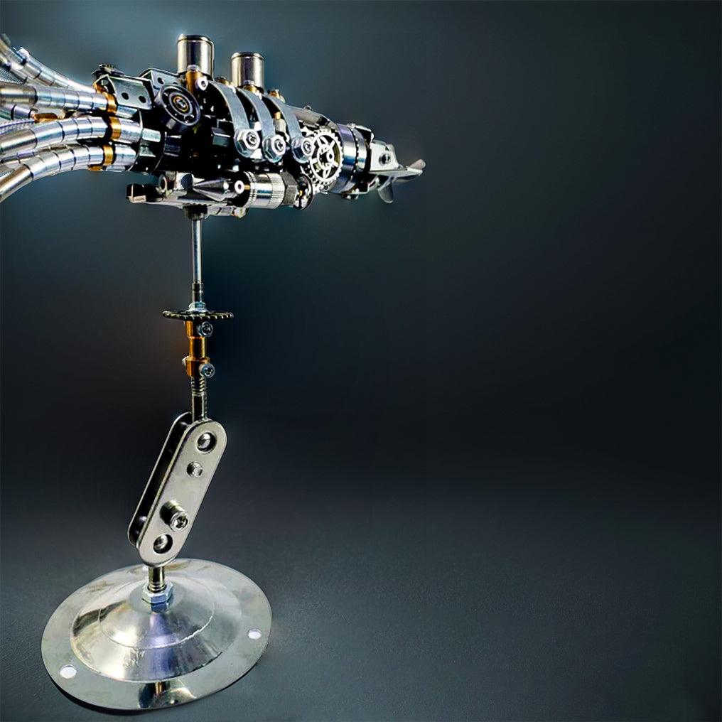Steampunk Oceanic Legend Squid Assembler - 3d metal puzzle by Extoril