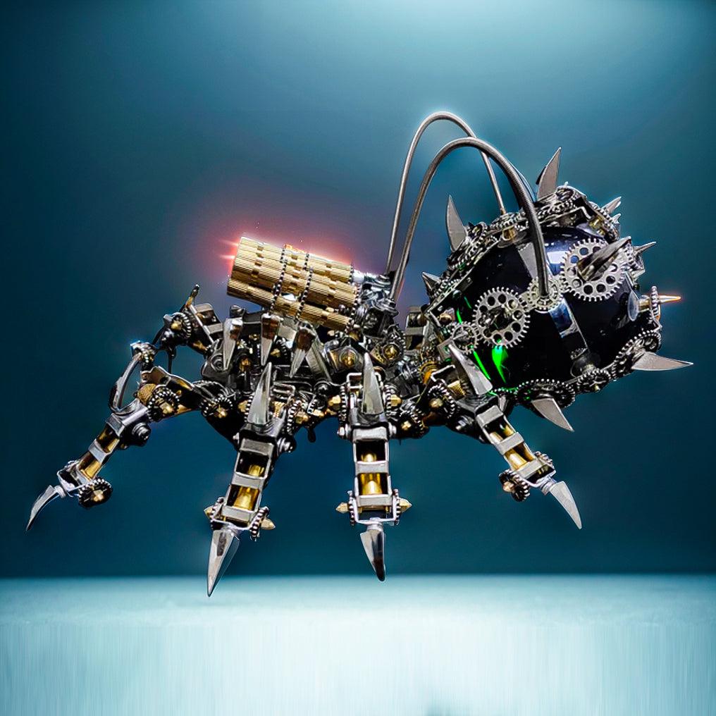 DIY 3D Metal Tarantula with Black Speaker Puzzle Model Kit 1000+PCS - 3d metal puzzle by Extoril