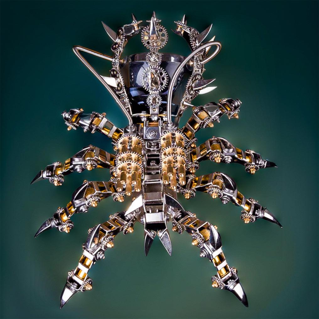 DIY 3D Metal Tarantula with Black Speaker Puzzle Model Kit 1000+PCS - 3d metal puzzle by Extoril