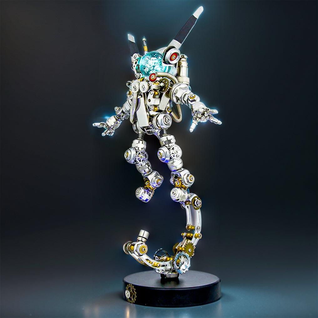 COSMIC GUARDIAN 3D Metal Astronaut Rabbit Model Kit - 3d metal puzzle by Extoril