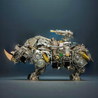Steampunk Siege Mechanical Rhino - DIY Assembly Kit - 3d metal puzzle by Extoril