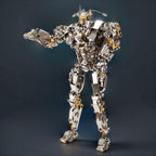DIY 3D Steampunk Protoss Mecha Metal Model With Lights-1020+PCS - 3d metal puzzle by Extoril
