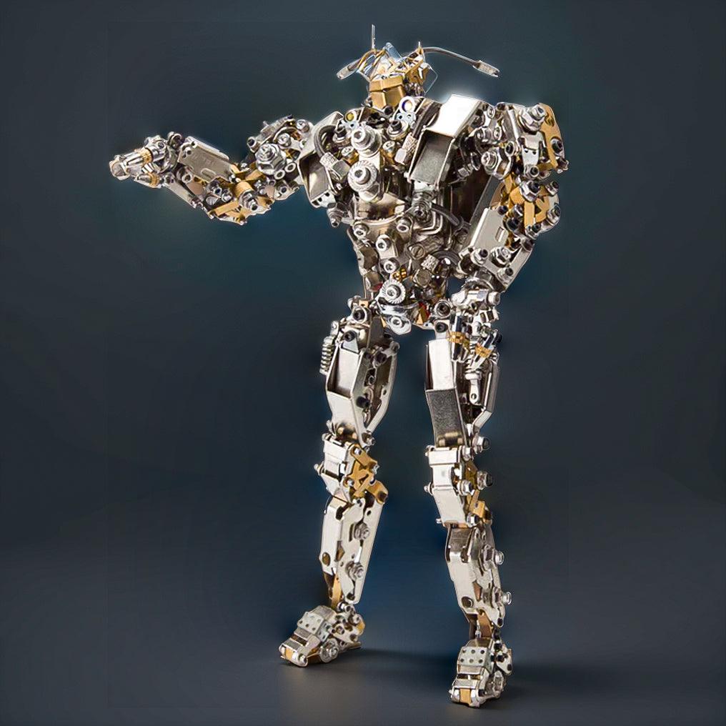 DIY 3D Steampunk Protoss Mecha Metal Model With Lights-1020+PCS - 3d metal puzzle by Extoril