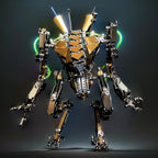 DIY XIA-A Metal Future Mech Model with Articulated Joints & Lights - 3d metal puzzle by Extoril