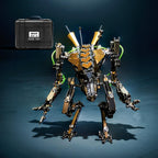 DIY XIA-A Metal Future Mech Model with Articulated Joints & Lights - 3d metal puzzle by Extoril