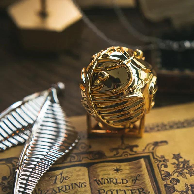 Magical Harry Potter Golden Snitch Ring Box - 3d metal puzzle by Extoril