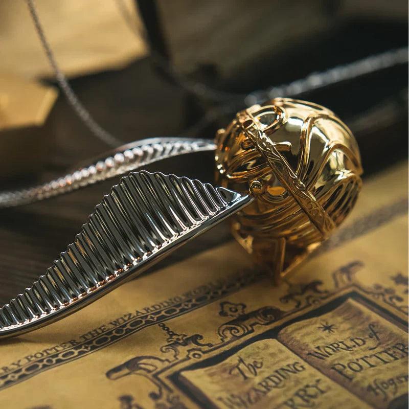 Magical Harry Potter Golden Snitch Ring Box - 3d metal puzzle by Extoril