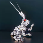 GEARSPRING REBEL 3D Metal Punk Mechanical Rabbit Model Kit - 3d metal puzzle by Extoril