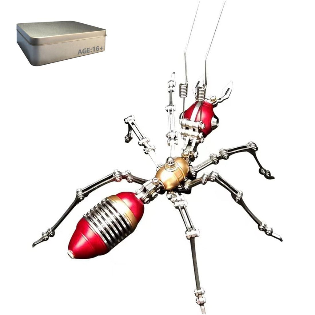 Mechanical Marvel Ant 3D Metal Puzzle Assembly Model Diy Kit - 3d metal puzzle by Extoril