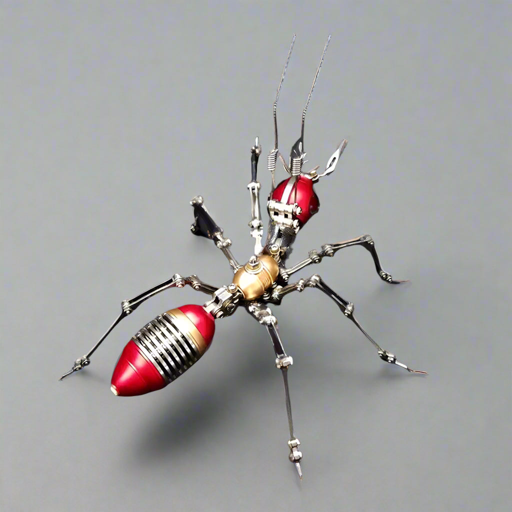 Mechanical Marvel Ant 3D Metal Puzzle Assembly Model Diy Kit - 3d metal puzzle by Extoril