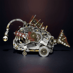 DIY 3D Mechanical Anglefish Metal Model - 3d metal puzzle by Extoril