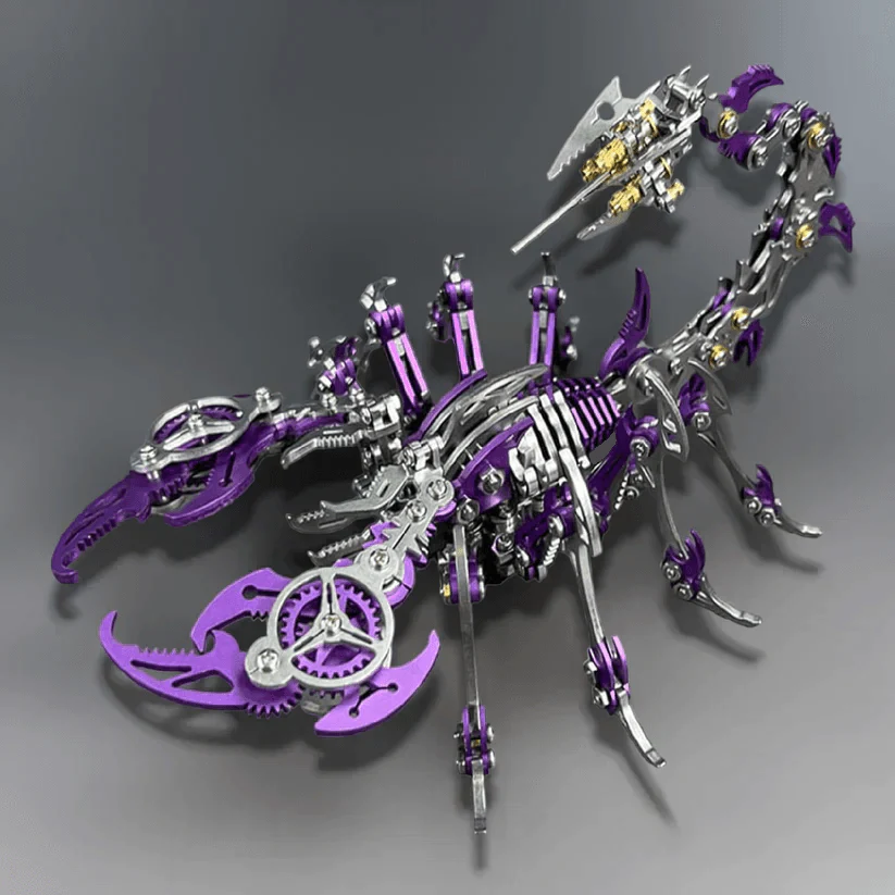 3D DIY Metal Scorpion King Puzzle - 3d metal puzzle by Extoril