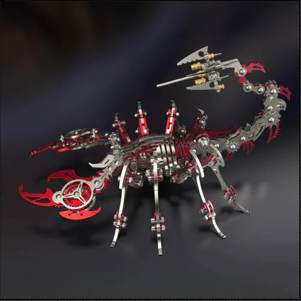 3D DIY Metal Scorpion King Puzzle - 3d metal puzzle by Extoril