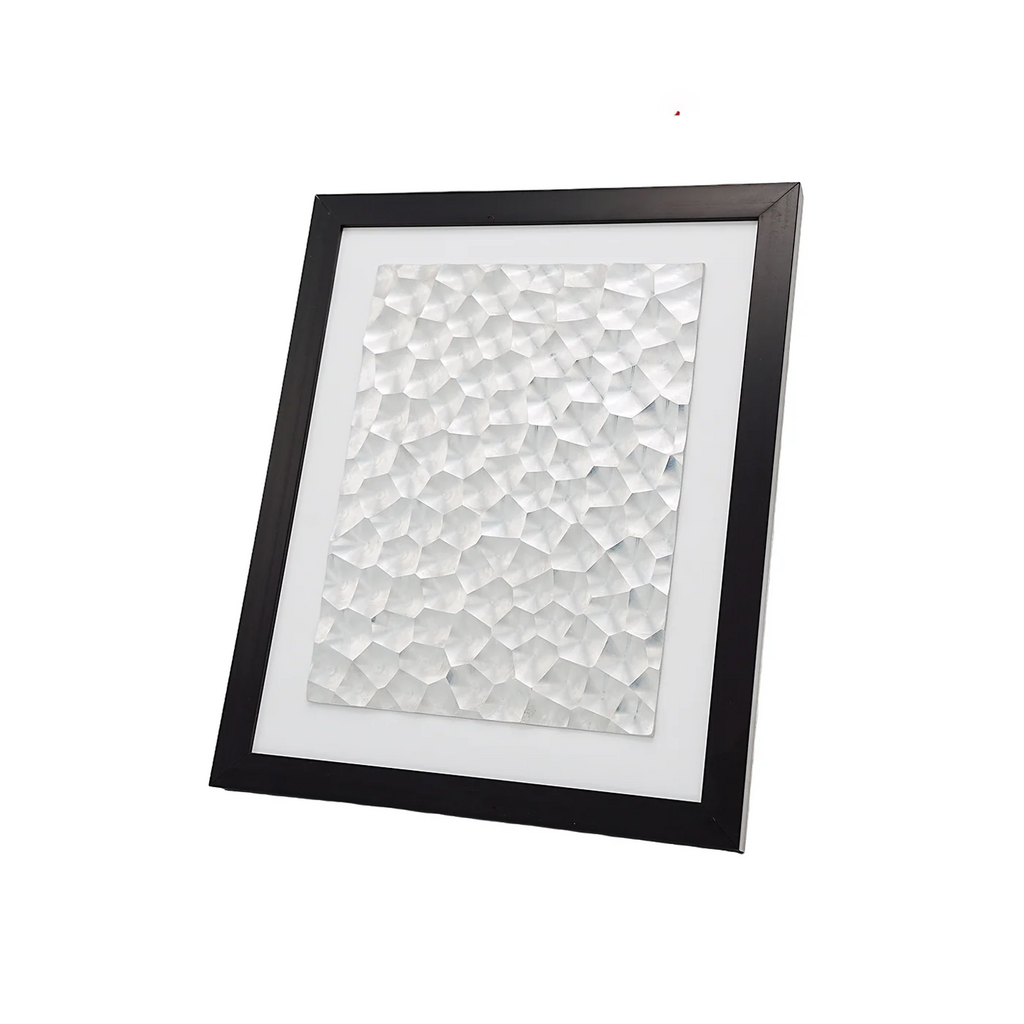 3D Metal Wall Art Geometric CNC Aluminum Frame - home decor by Extoril