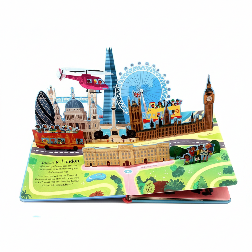 3D Pop-Up Storybook for Kids - Gadget by Extoril