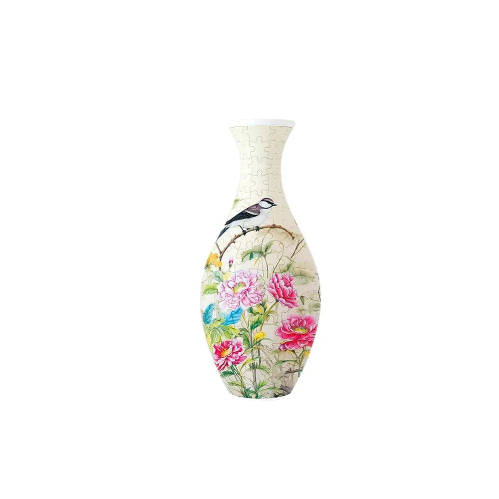 160-Piece 3D Puzzle Flower Vase Kit - DIY Flower by Extoril