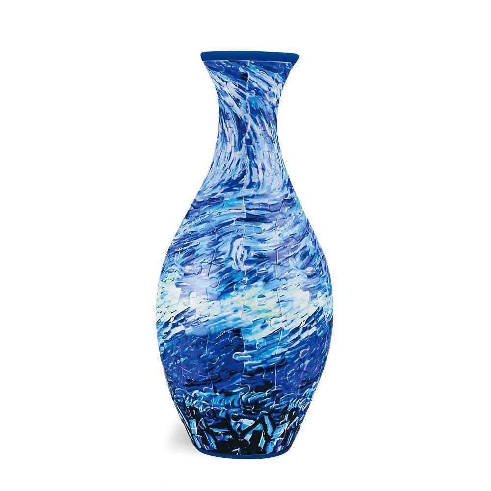 160-Piece 3D Puzzle Flower Vase Kit - DIY Flower by Extoril
