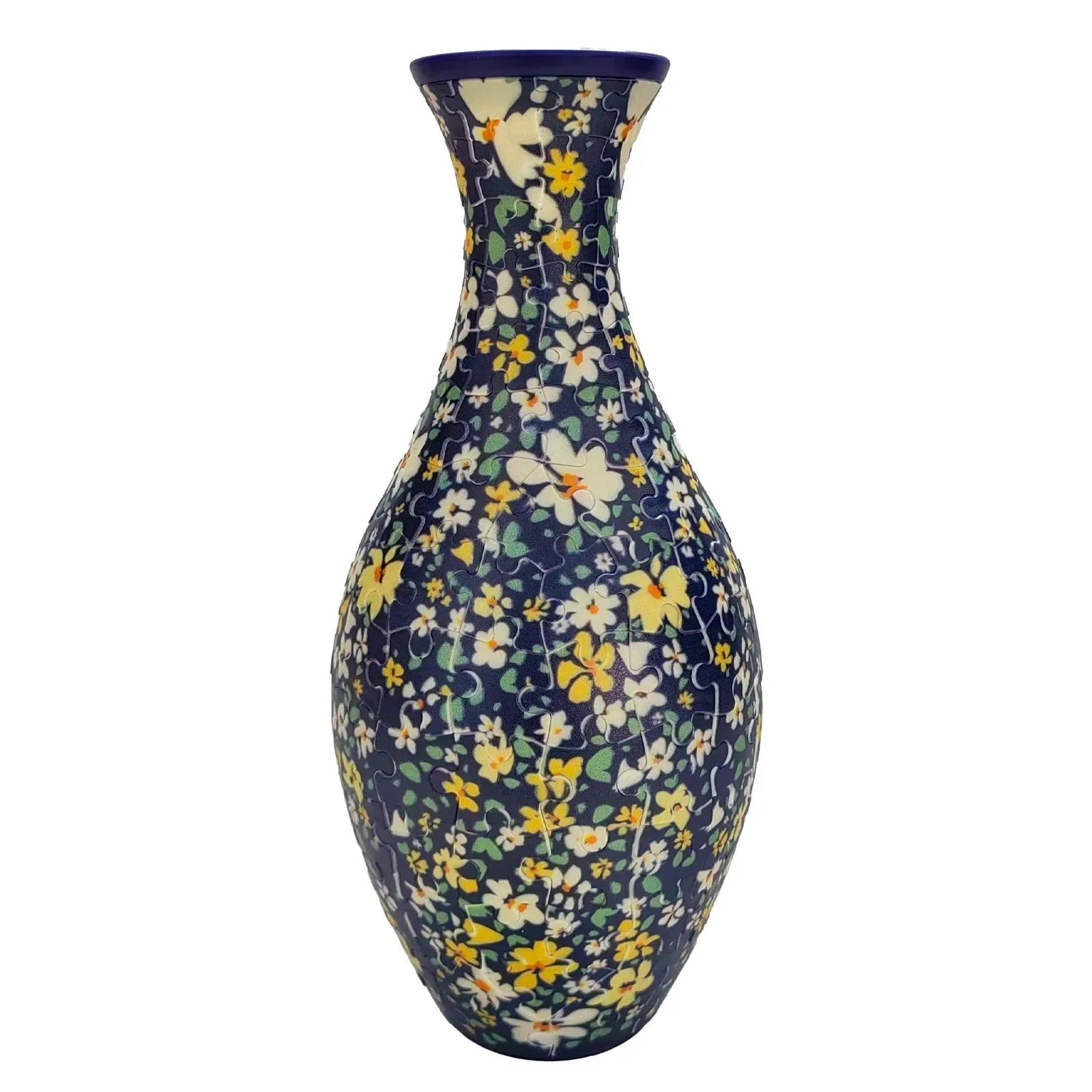 160-Piece 3D Puzzle Flower Vase Kit - DIY Flower by Extoril