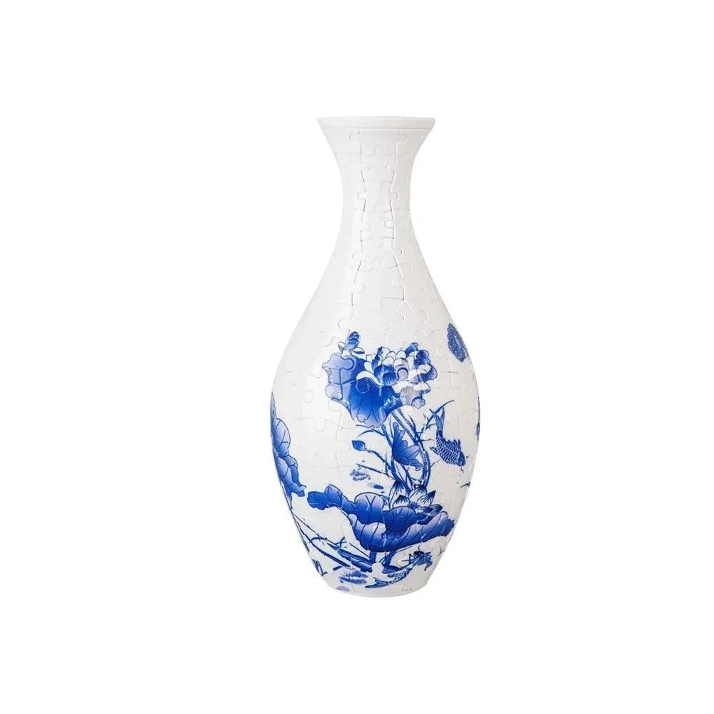 160-Piece 3D Puzzle Flower Vase Kit - DIY Flower by Extoril