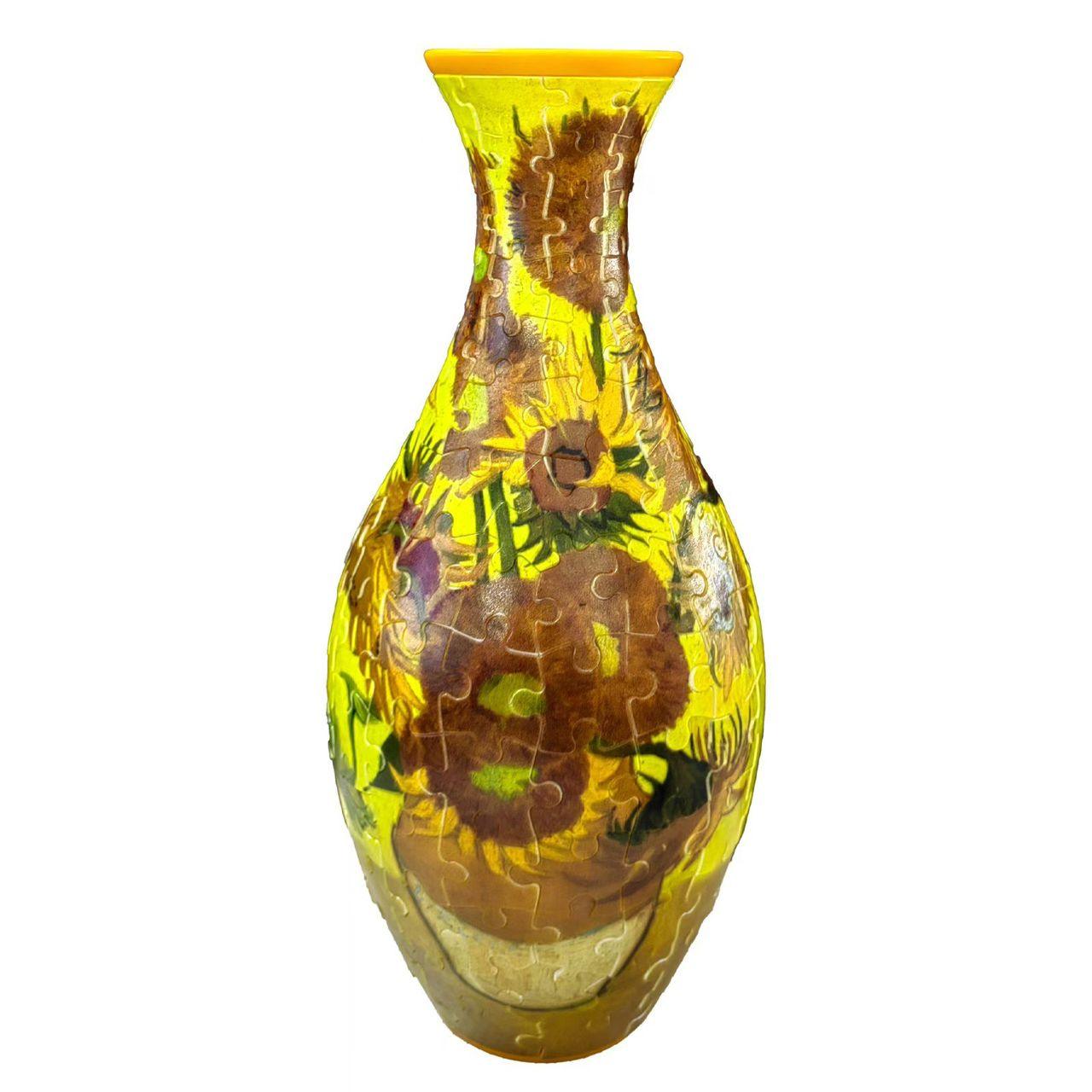 160-Piece 3D Puzzle Flower Vase Kit - DIY Flower by Extoril
