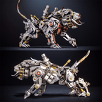 DIY 3D Metal Model Bengal Tiger Kit Puzzles Building Block Set Toys - 3d metal puzzle by Extoril