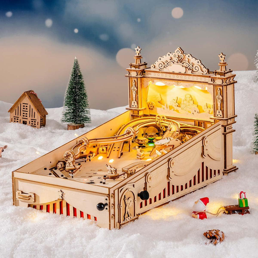 3D Pinball Machine 3D Wooden Puzzle - 3D Wooden Puzzle by Extoril