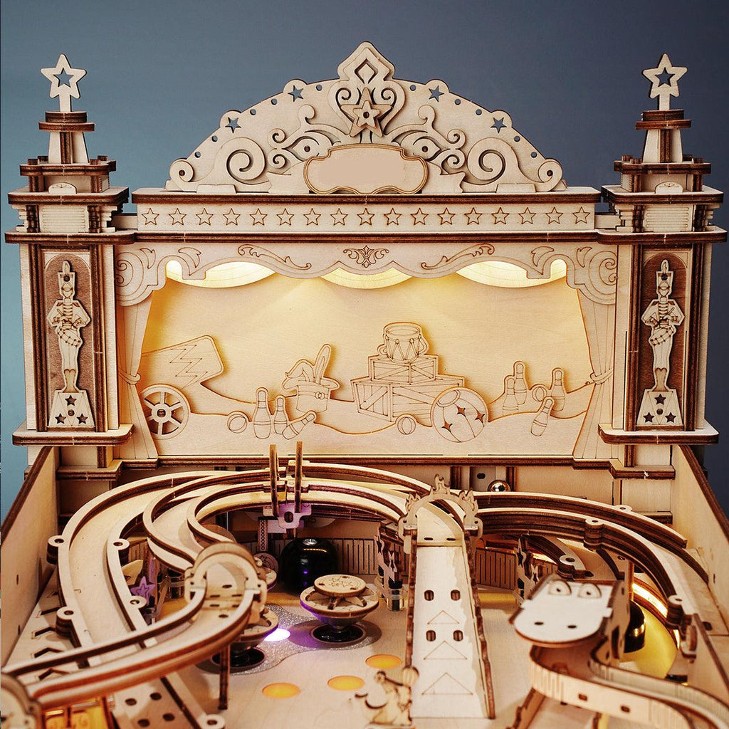 3D Pinball Machine 3D Wooden Puzzle - 3D Wooden Puzzle by Extoril