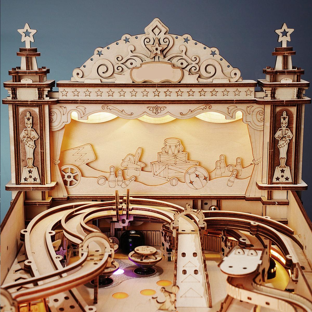 3D Pinball Machine 3D Wooden Puzzle - 3D Wooden Puzzle by Extoril