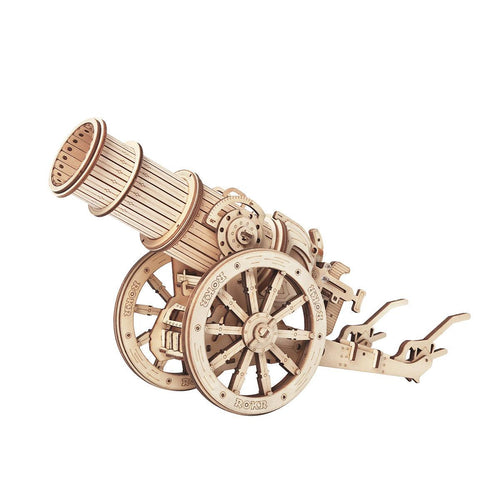 Ballistic Trebuchet (Include 5 Table Tennis Balls) - 3D Wooden Puzzle by Extoril