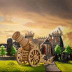Ballistic Trebuchet (Include 5 Table Tennis Balls) - 3D Wooden Puzzle by Extoril